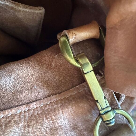 Madewell The Piazza Brown Leather Crossbody Bag - Picture 9 of 9